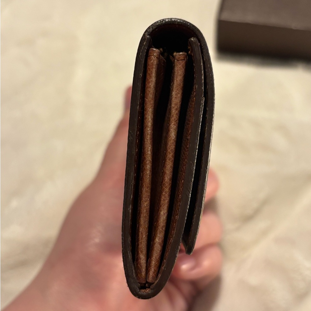 Louis Vuitton Brown Monogram Wallet - Picture 5 of 10